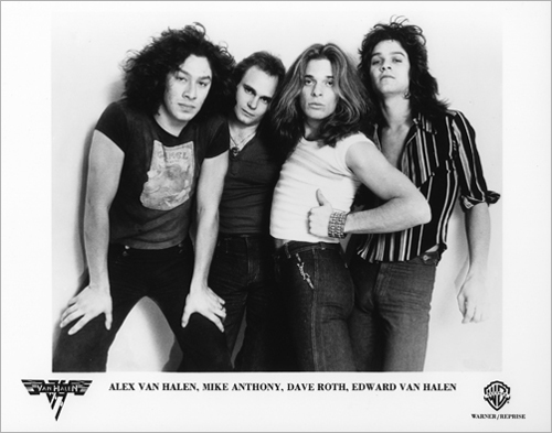 Van Halen's promo in 1978