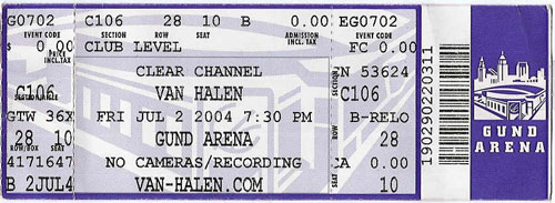 Van Halen @ Cleveland