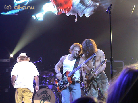 The band rejoin for Somebody Gets Me A Doctor - © Olho Nu